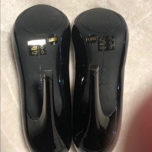 Jessica Simpson Shoes - Black shiny pumps Jessica Simpson Shoes - Black shiny pumps